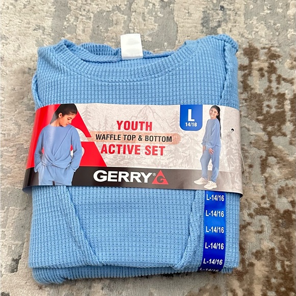 Gerry Youth 2-piece Waffle Set. Size XS-5/6; 
S- 7/8 - Picture 8 of 8